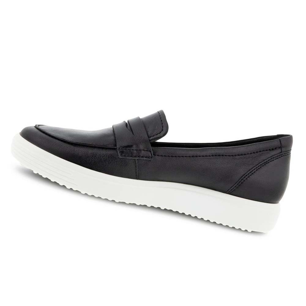 Women's Ecco Soft 7 Casual Shoes Black | Canada 67BEX